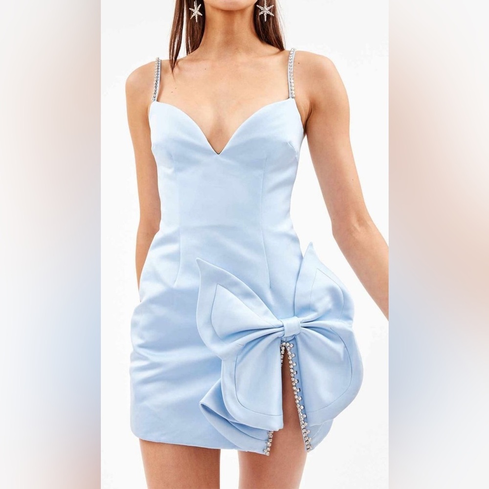 Baby blue dress by Bella Galvan New with tags just never had a chance to wear it